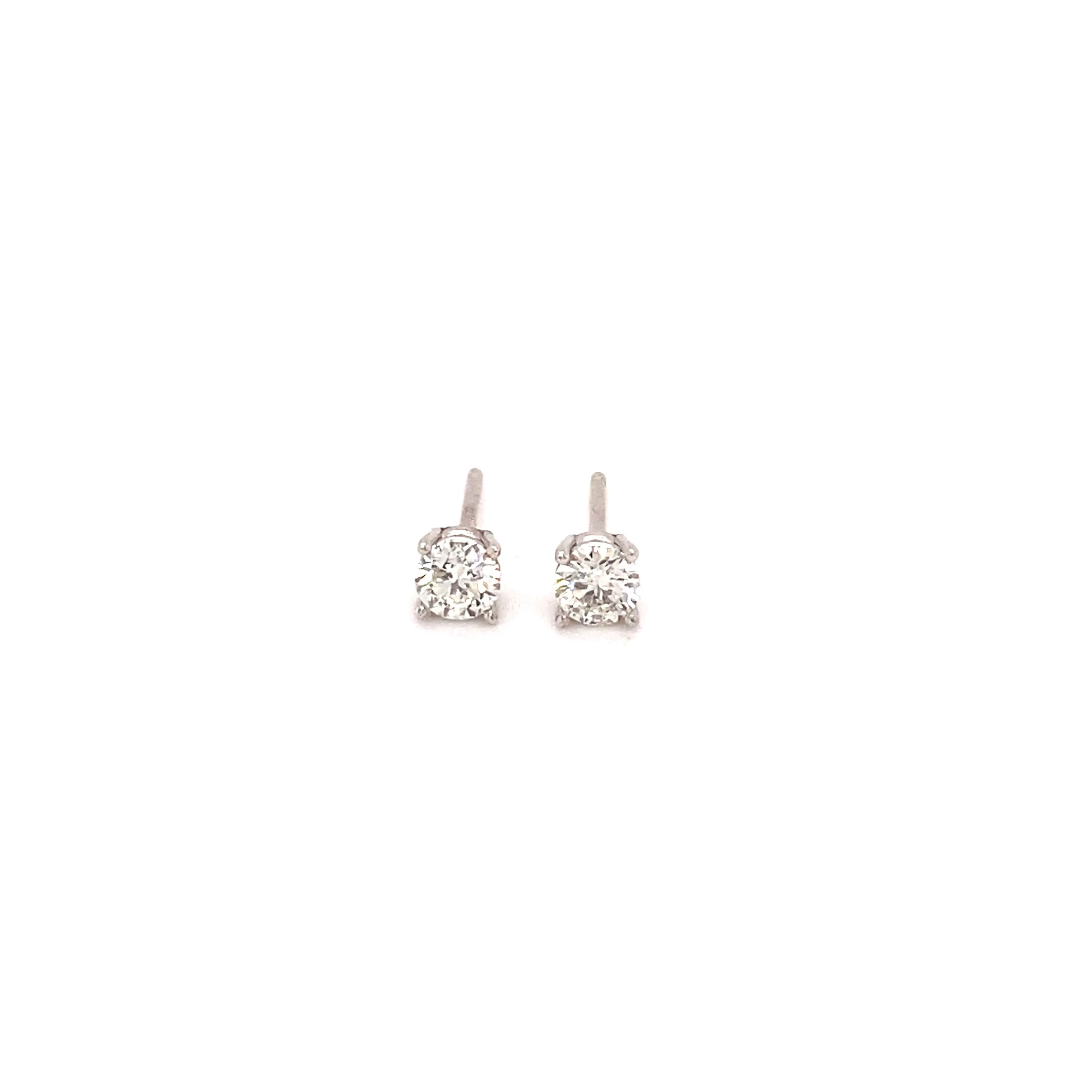 0.40ct G SI-2 Diamond 4-Prong Studs