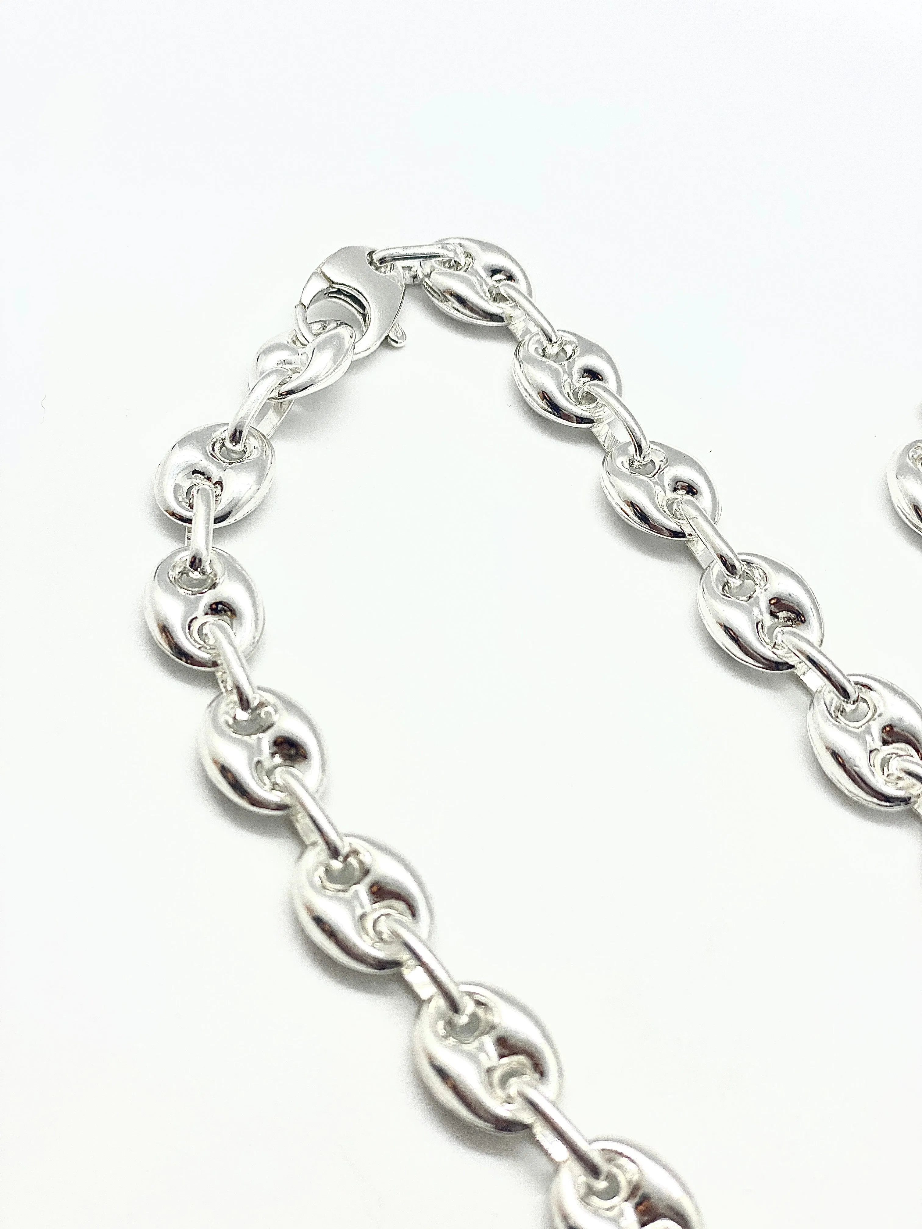 Elegant 16-Inch GUCCI Mariner Chain Necklace in Premium Quality