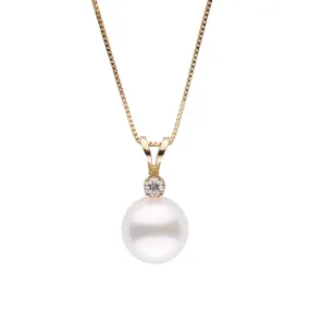 8.0-8.5 mm Akoya Pearl and Diamond Harmony Collection Pendant