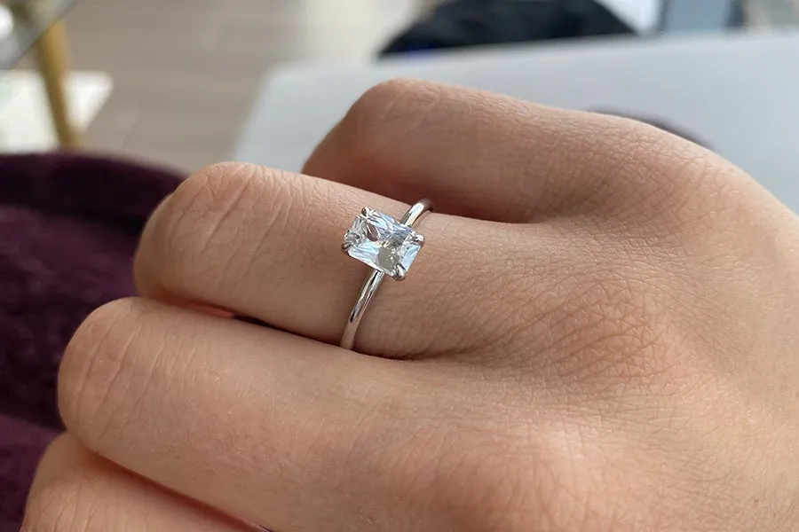 Ava Moissanite Ring