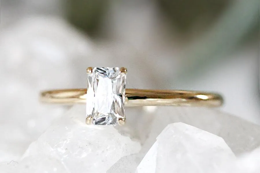 Ava Moissanite Ring