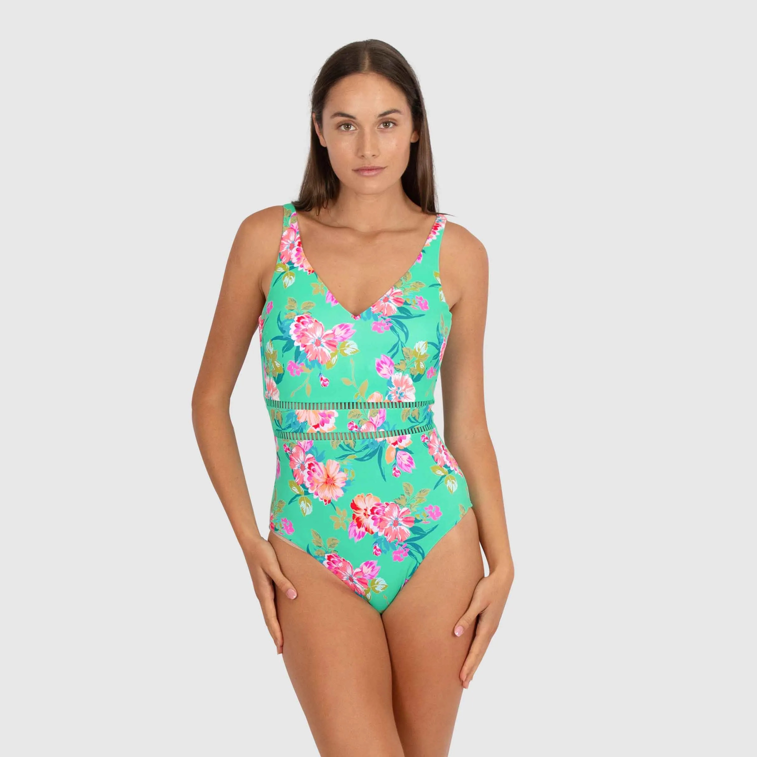 Baku D/E Low Back One Piece - Paradiso