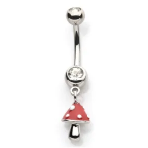 Belly Ring - Mushroom