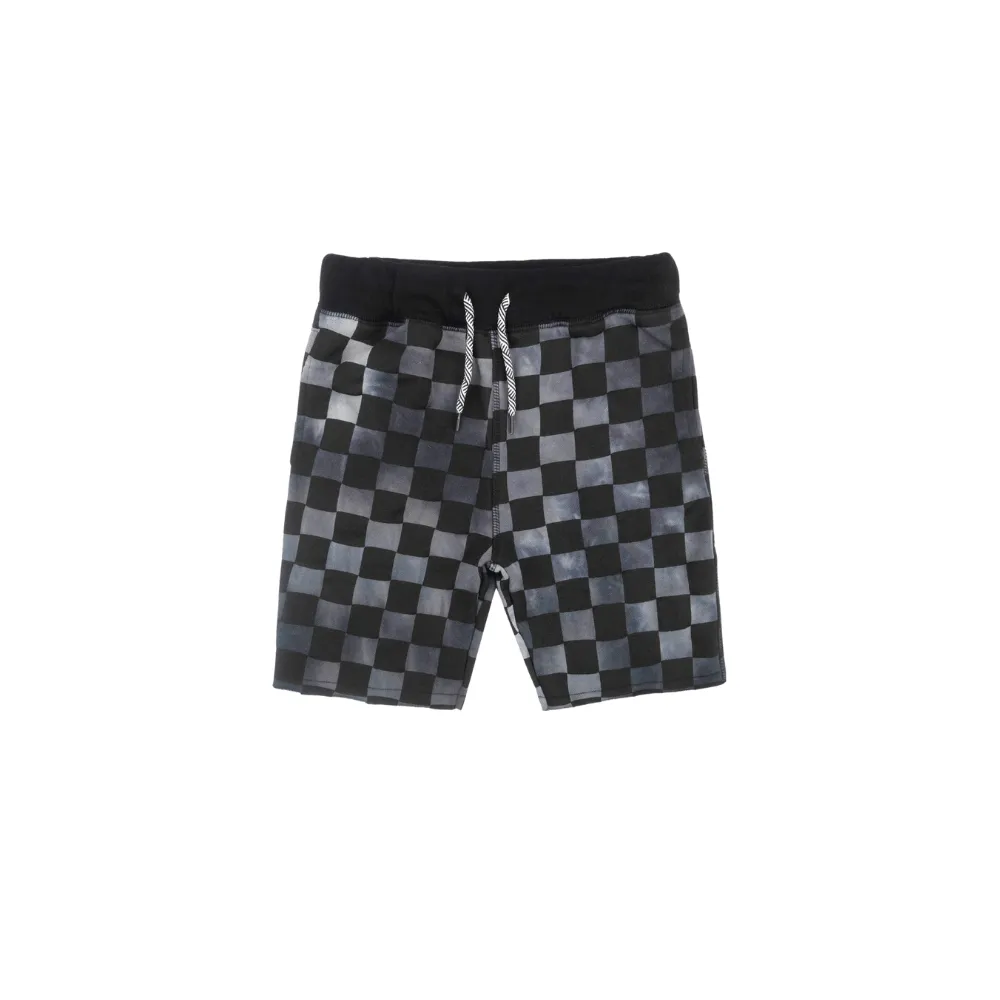 Camp Shorts - Black Check