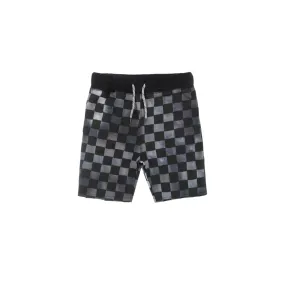 Camp Shorts - Black Check