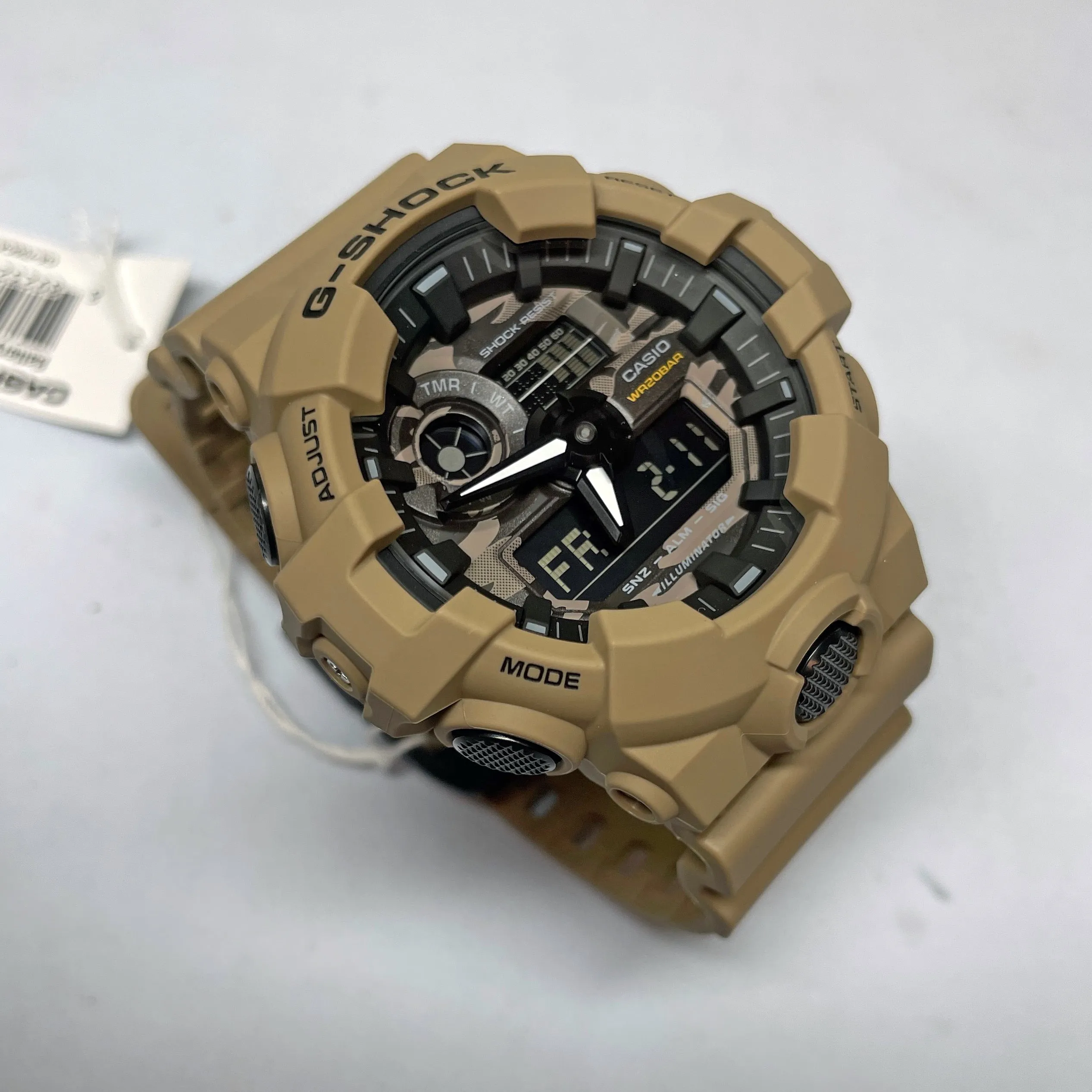 Casio G-Shock GA700CA-5A Utility Camouflage Watch - Brown Camo