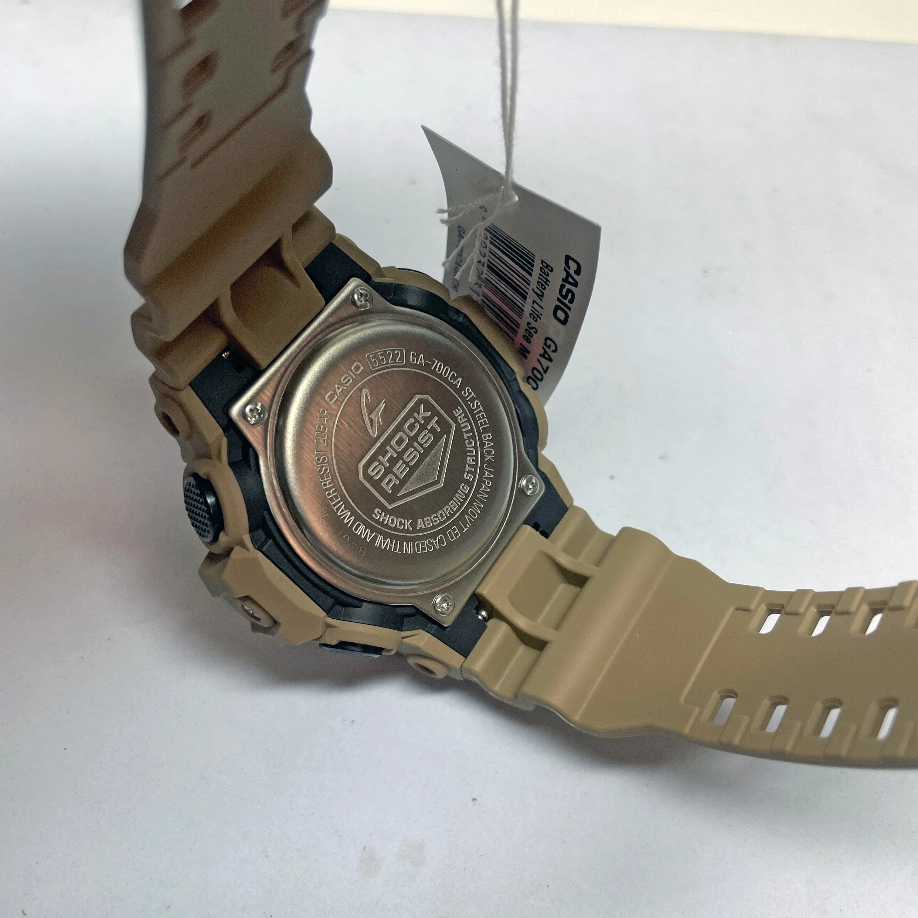 Casio G-Shock GA700CA-5A Utility Camouflage Watch - Brown Camo