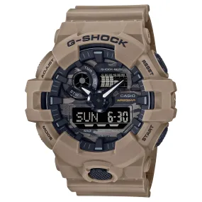 Casio G-Shock GA700CA-5A Utility Camouflage Watch - Brown Camo