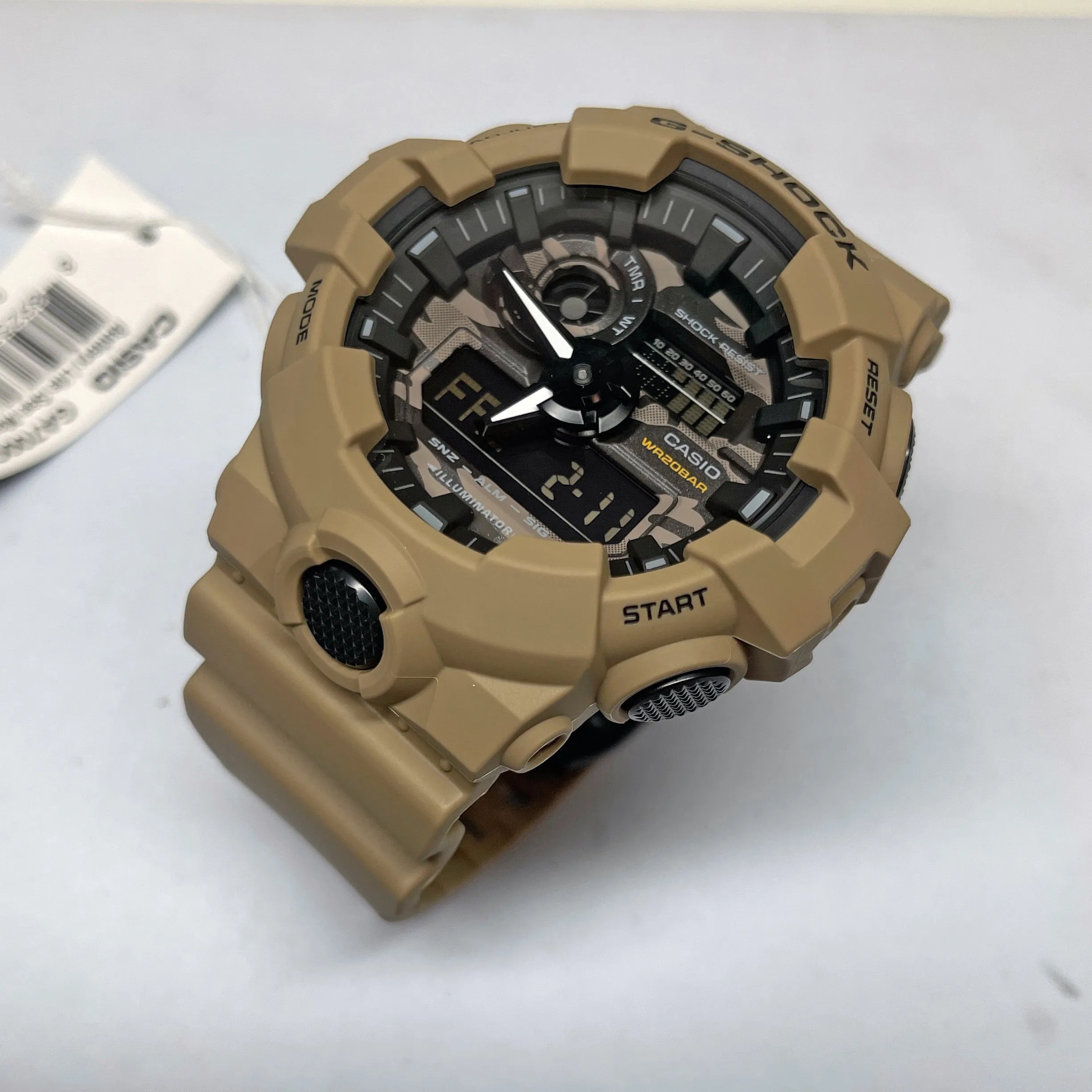 Casio G-Shock GA700CA-5A Utility Camouflage Watch - Brown Camo