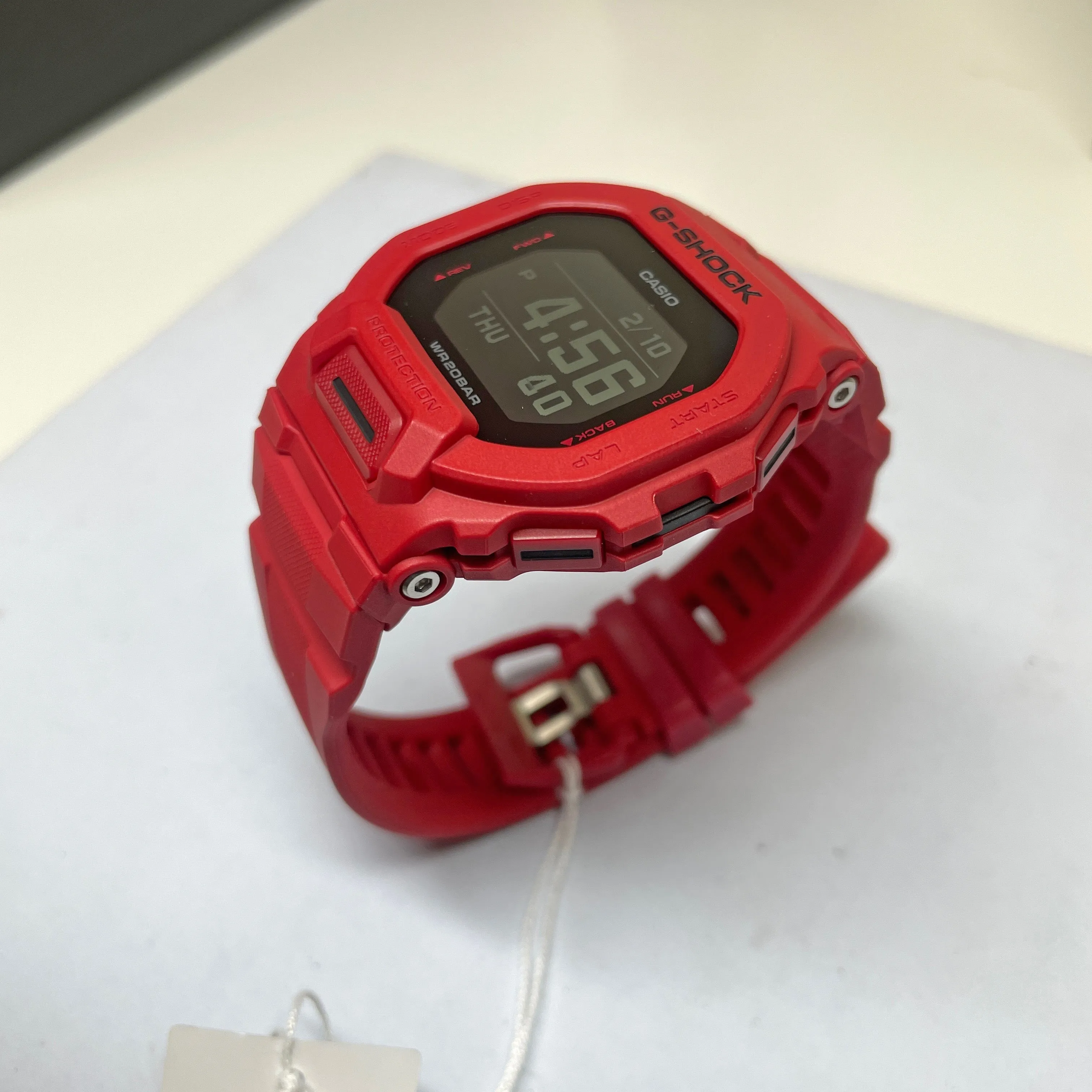 CASIO G-Shock GBD200RD-4 Burning Red Watch Power Trainer Square