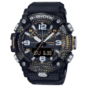 CASIO G-Shock GGB100Y-1A Yellow Black Mudmaster Pittsburgh Carbon Watch