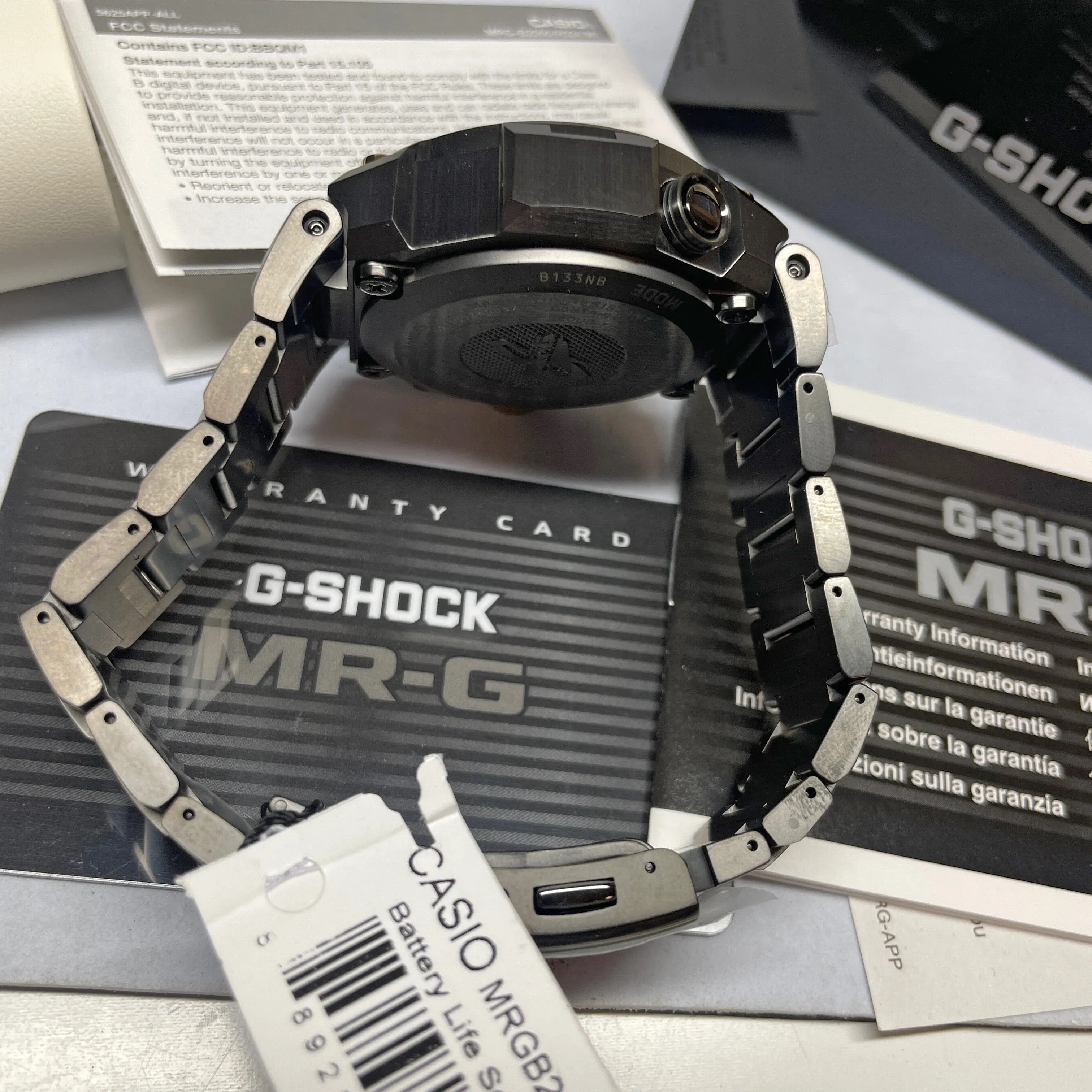 Casio G-Shock MR-G Kachi-Iro Titanium Limited Edition Watch MRG-B2000B-1A