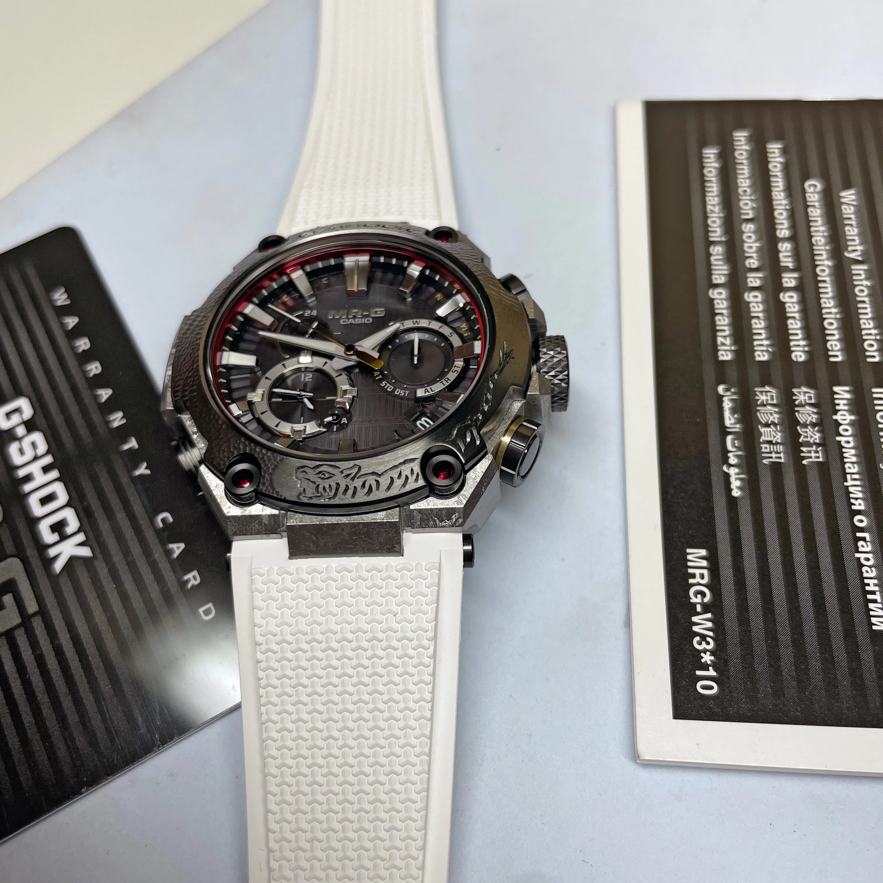 Casio G-Shock MRG Shougeki-Maru Titanium Watch MRGB2000SG-1A 2023 White Grey