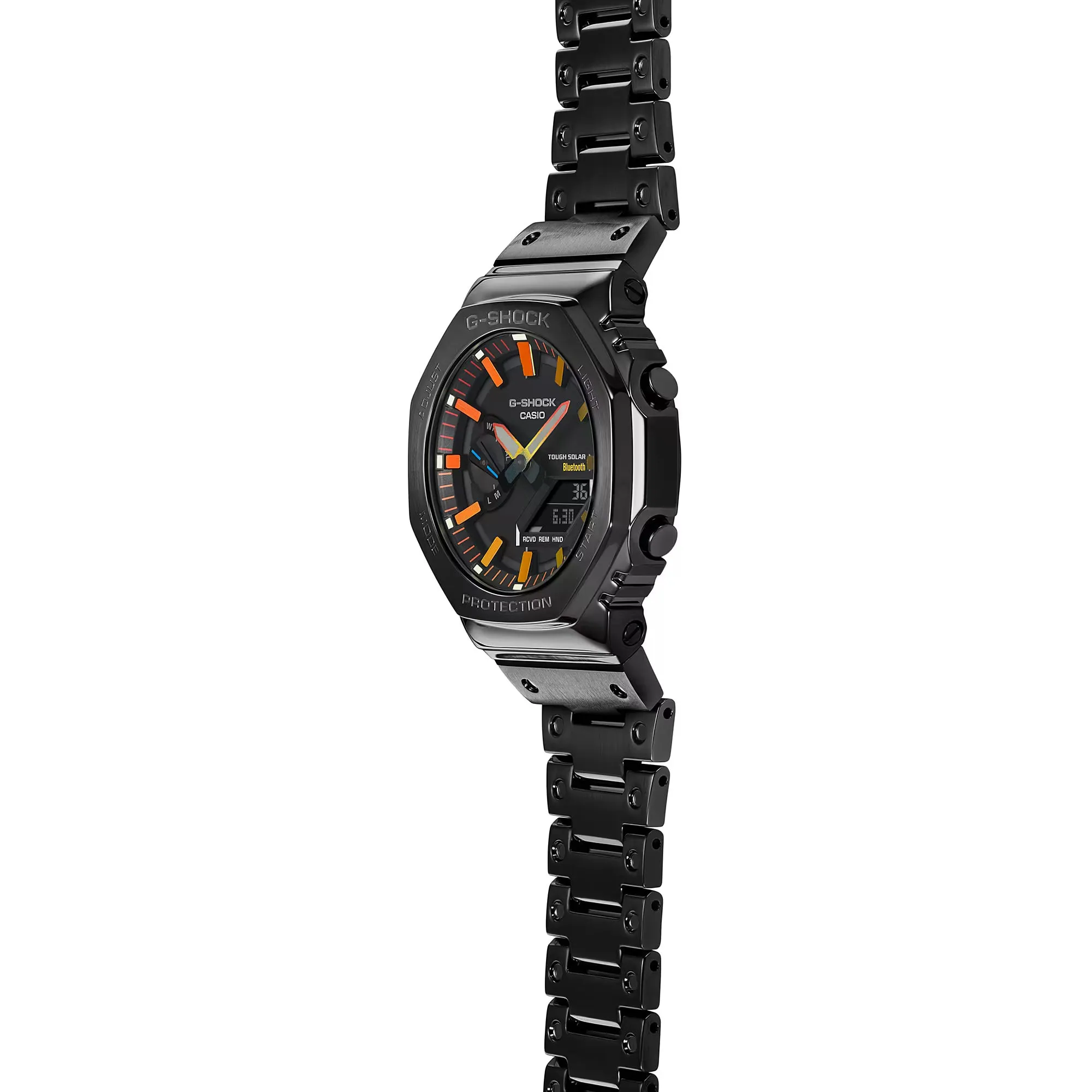 Casio G-Shock Polychromatic Rainbow Black Solar Bluetooth 2100 CasiOak GMB2100BPC-1A