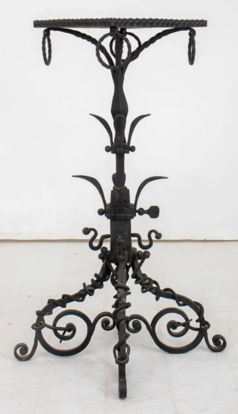 Cast Iron Garden Plant Stand Table