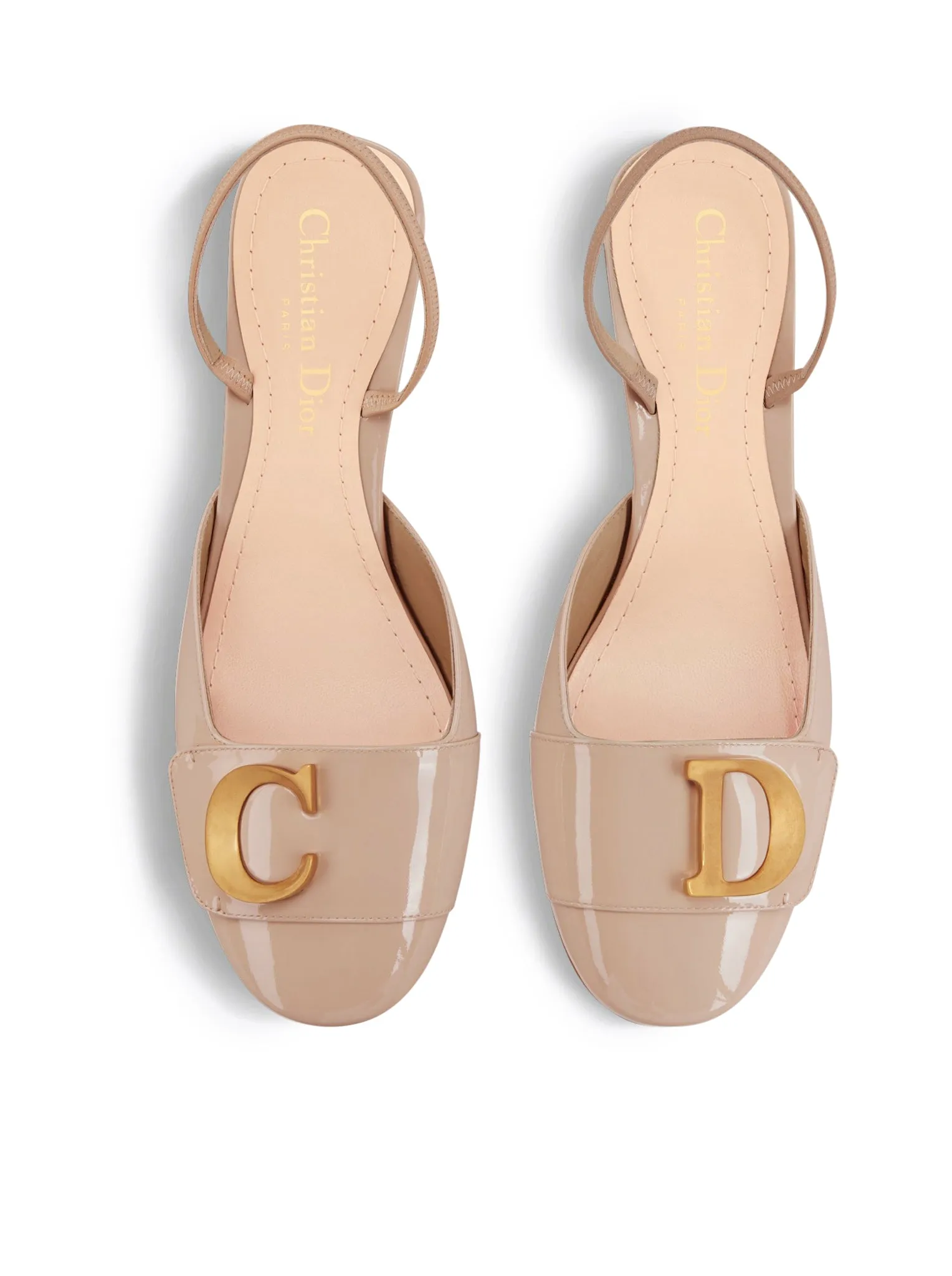 C`EST DIOR SLINGBACK PUMPS