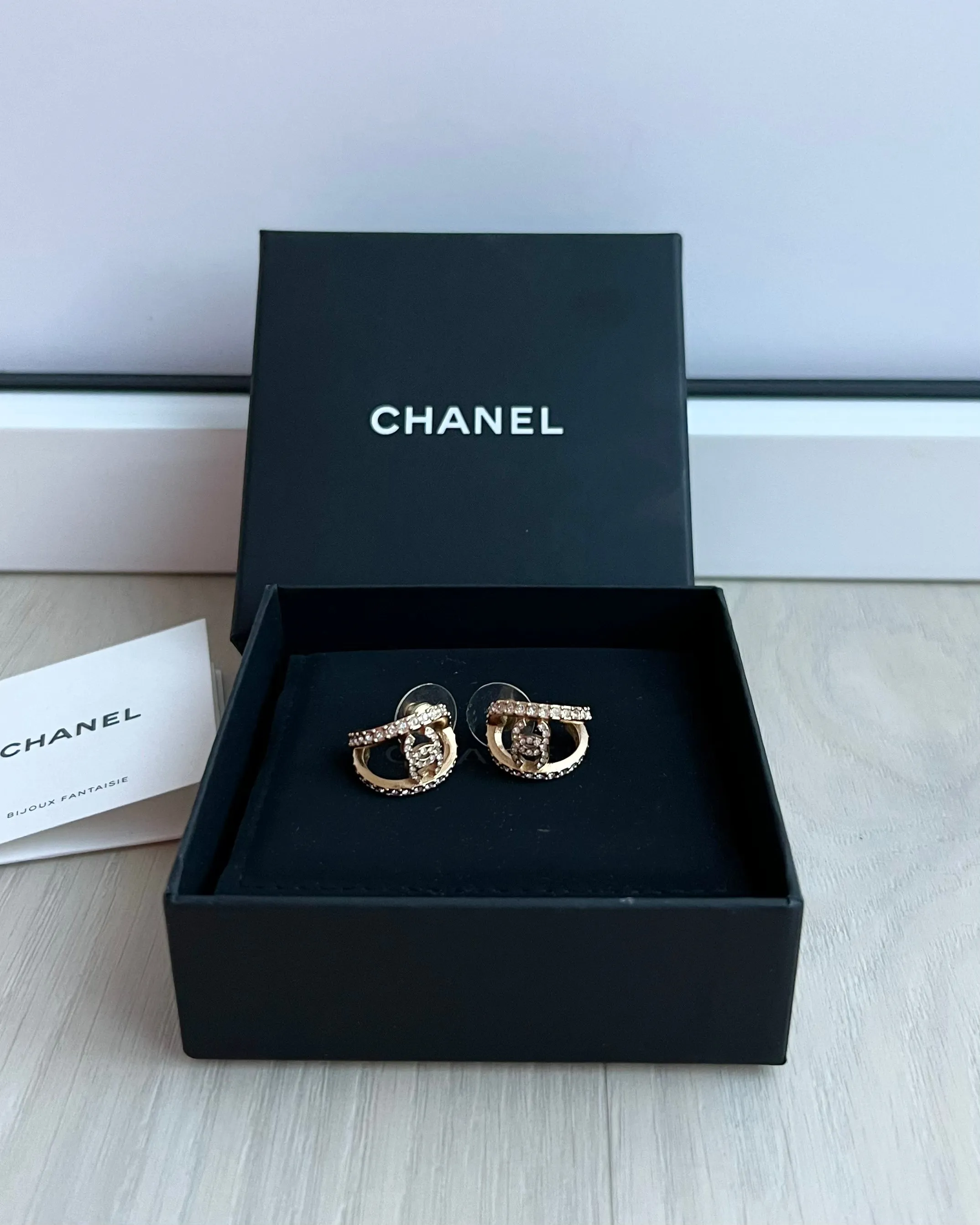 Chanel CC Earrings