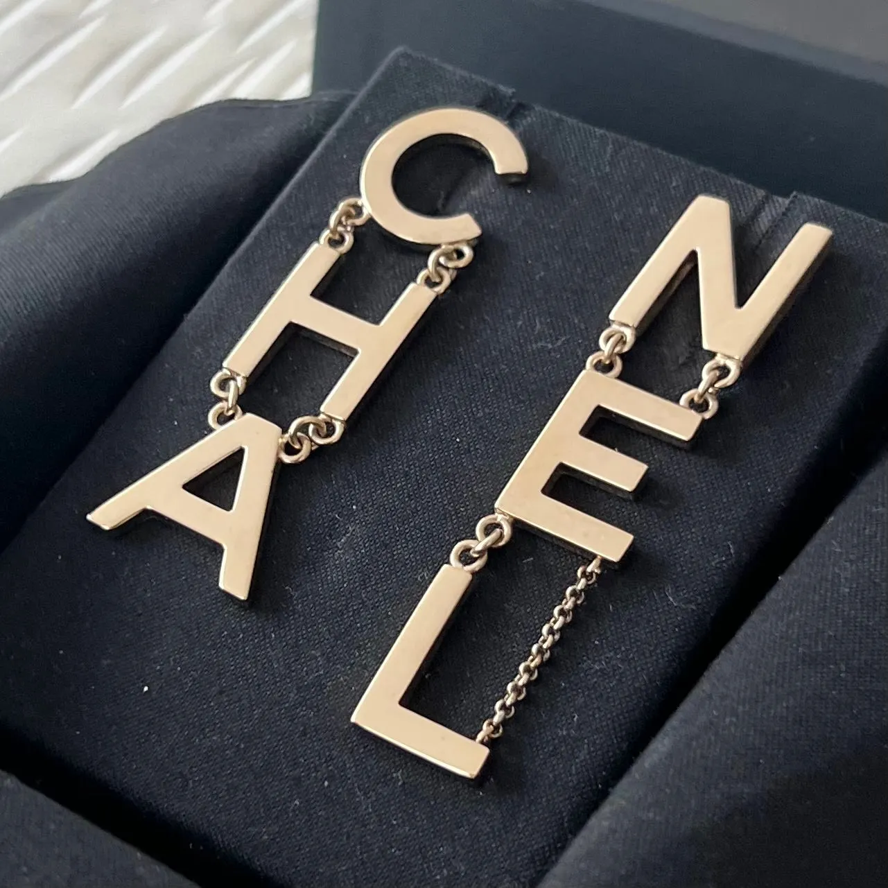 Chanel CHA NEL Earrings