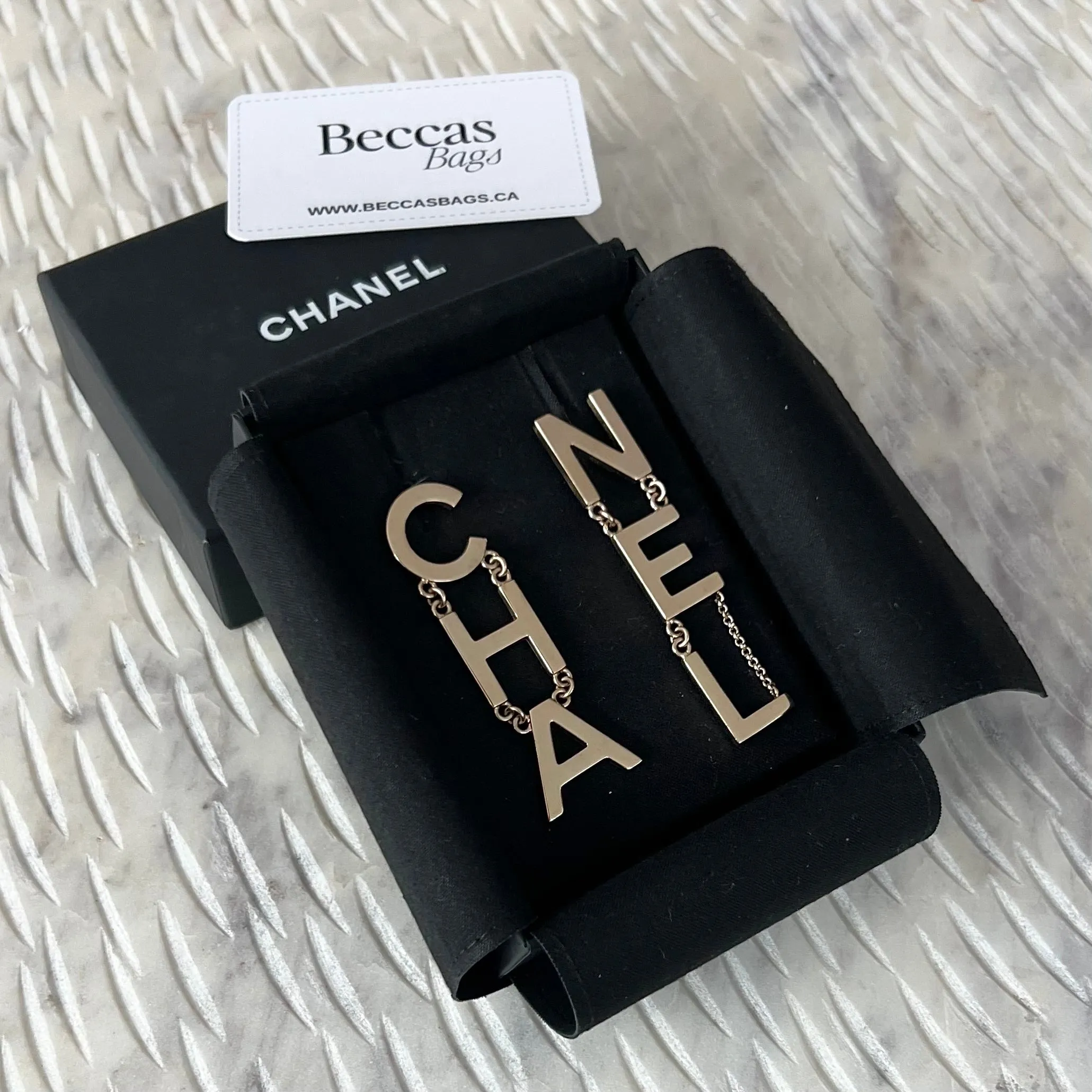 Chanel CHA NEL Earrings