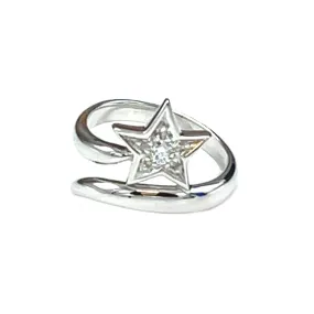 Chanel Diamond Star Ring in 18k Gold