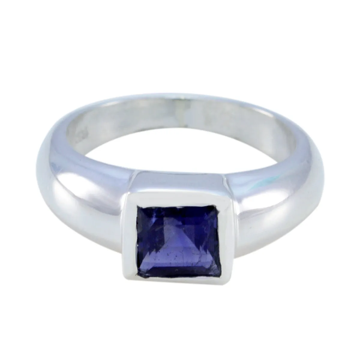 Charming Gems Iolite 925 Sterling Silver Ring Make Your Own Jewelry