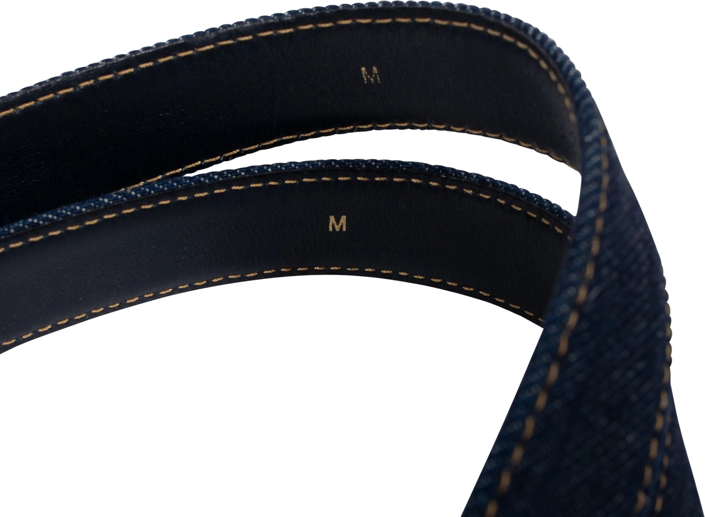 Christian Dior Iconic Giant CD Denim Belt