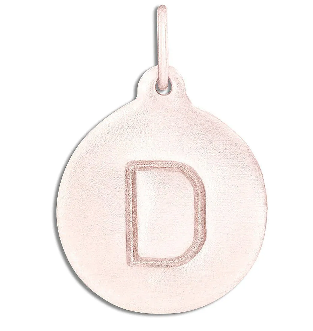 D Alphabet Charm