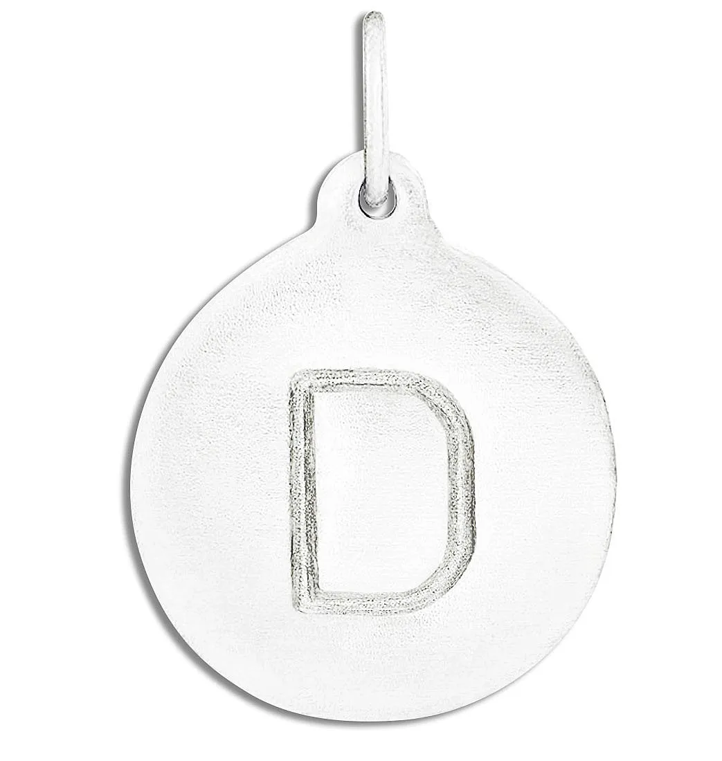 D Alphabet Charm