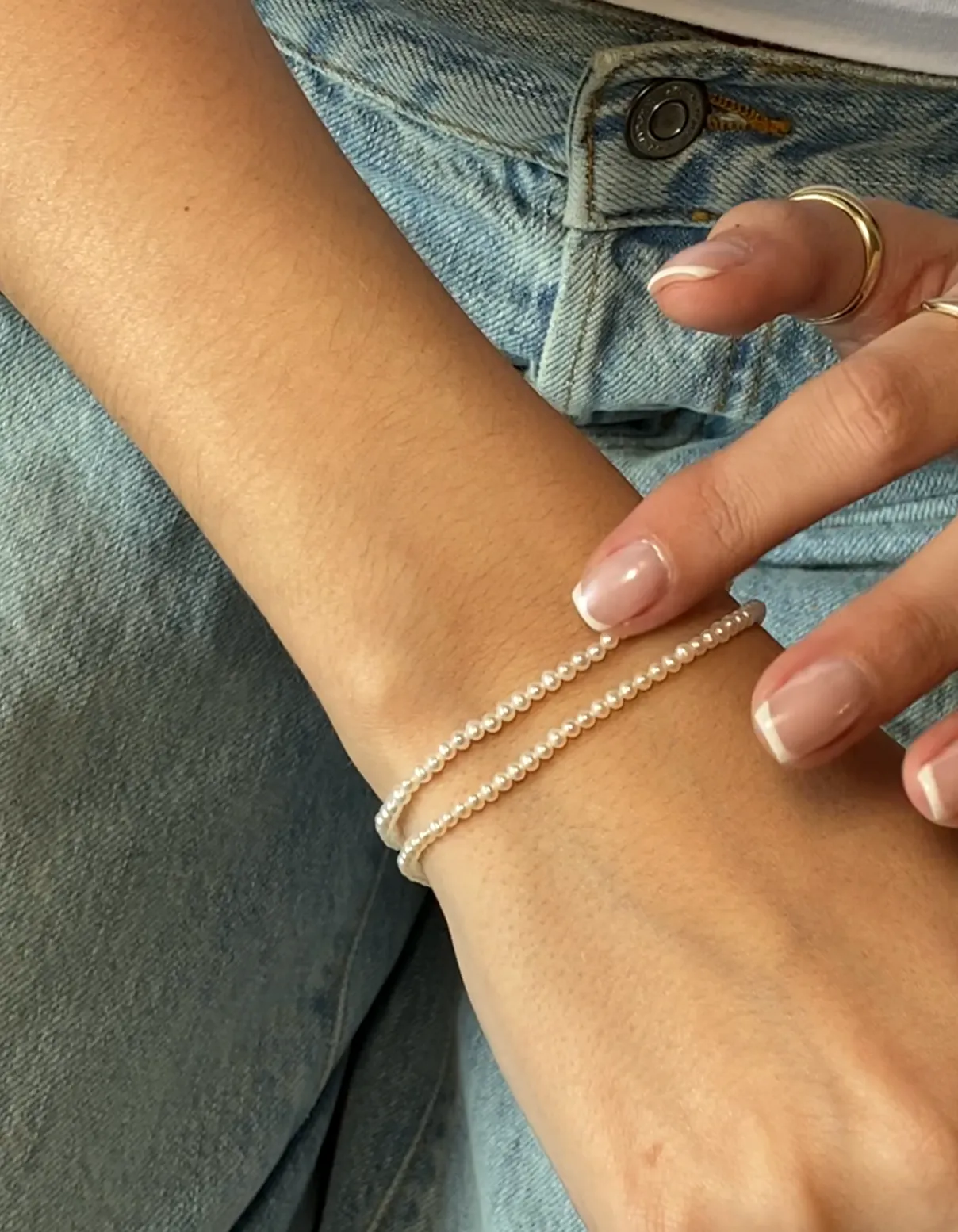 Dainty Pearl Bracelet