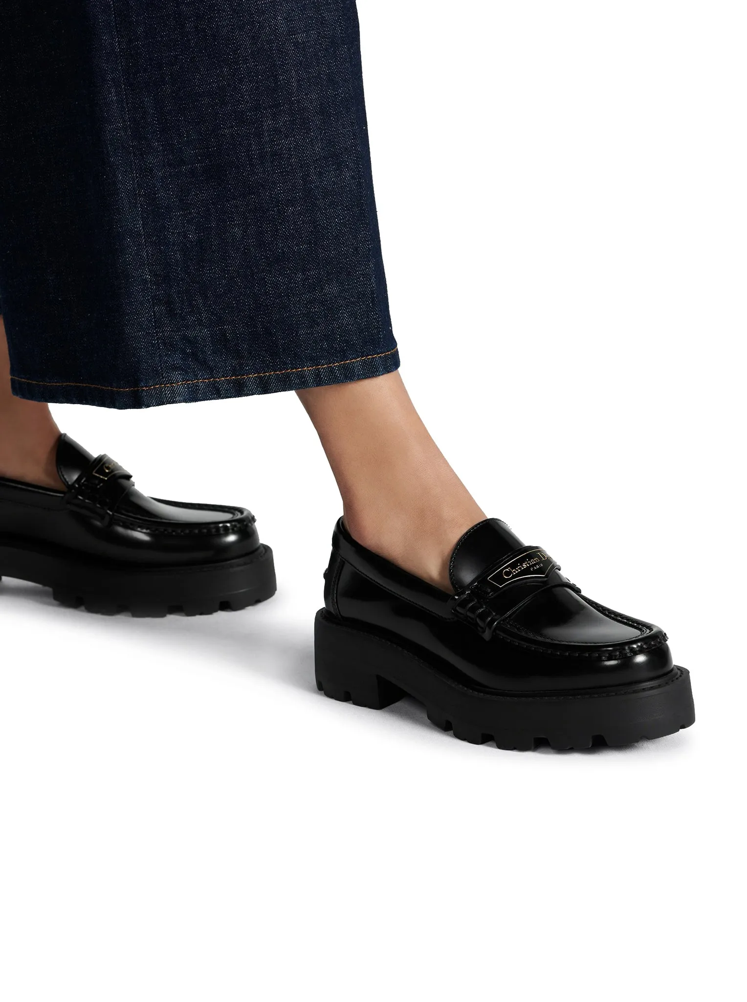 DIOR BOY PLATFORM LOAFERS