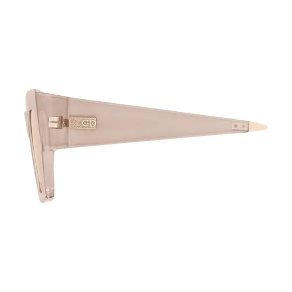 DIOR CATSTYLEDIOR2 ROSE GOLD RECTANGULAR SUNGLASSES