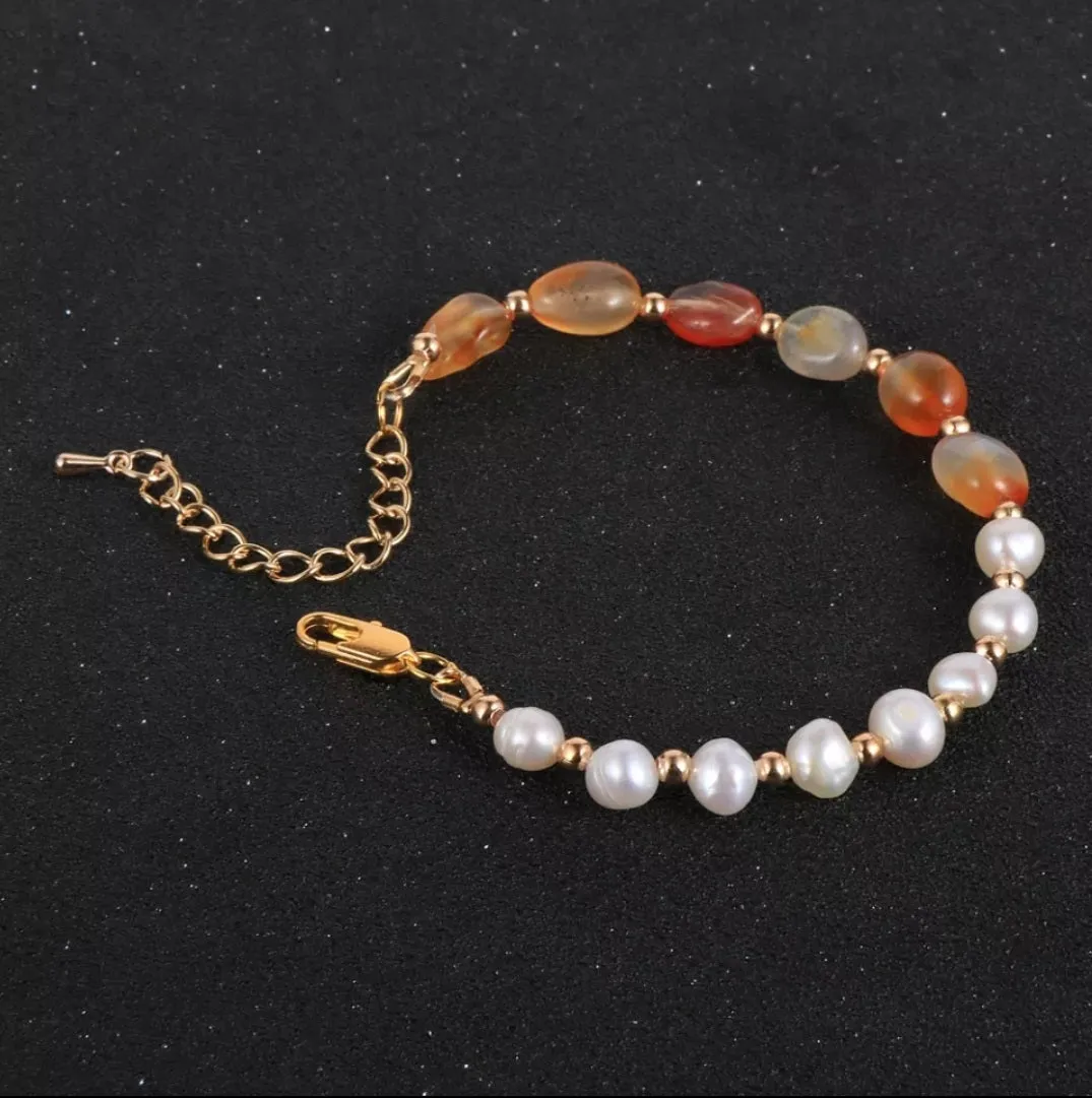 Freshwater Pearl Bracelet - Balance, Fertility, Calming, Happiness