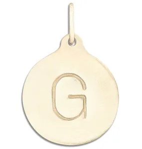 G Alphabet Charm