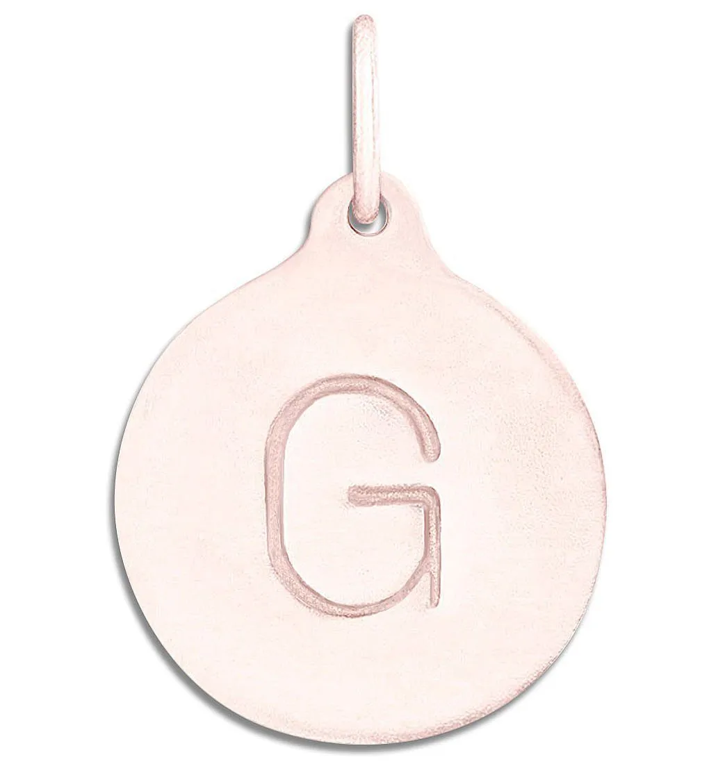 G Alphabet Charm