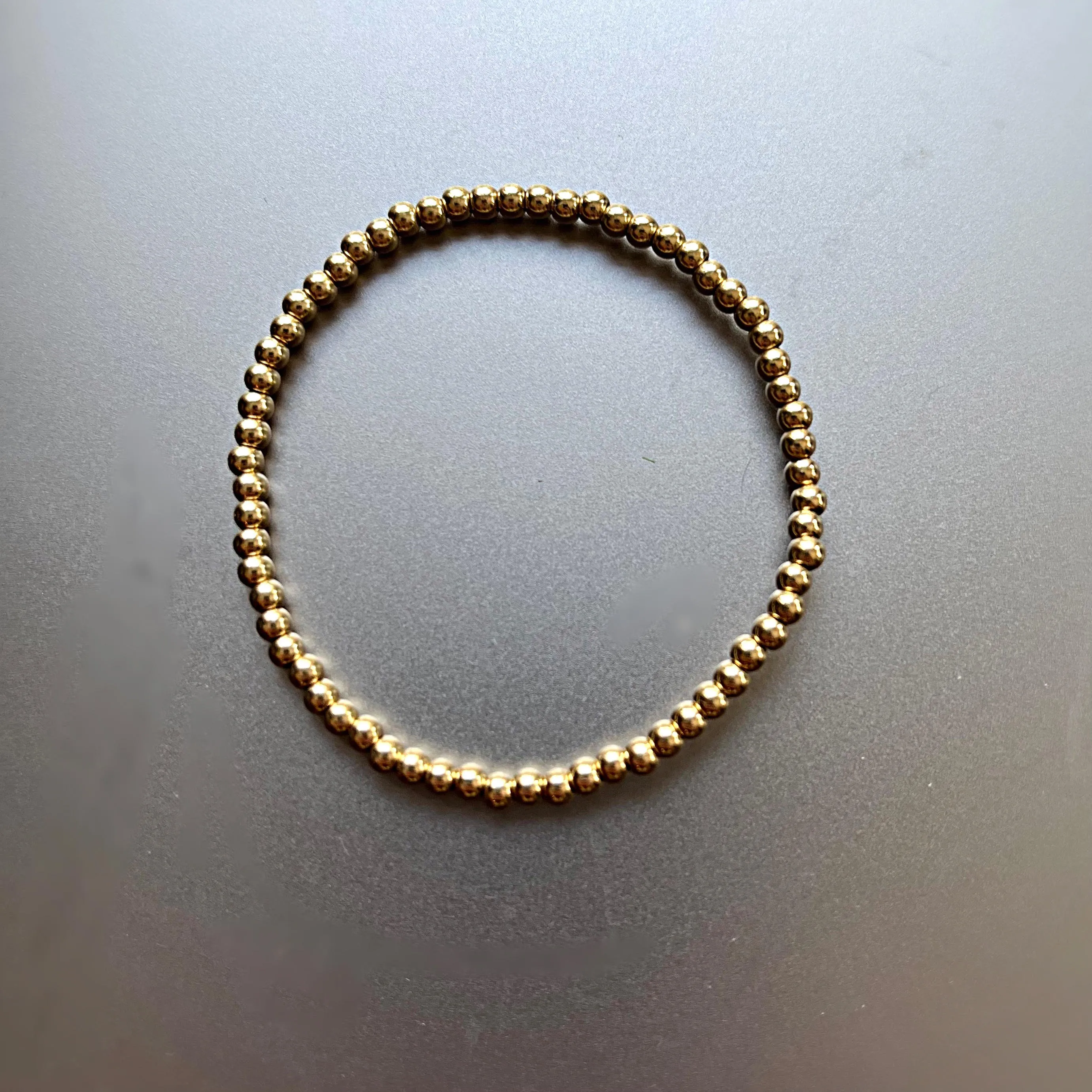 Gold Filled Stretch Bracelet