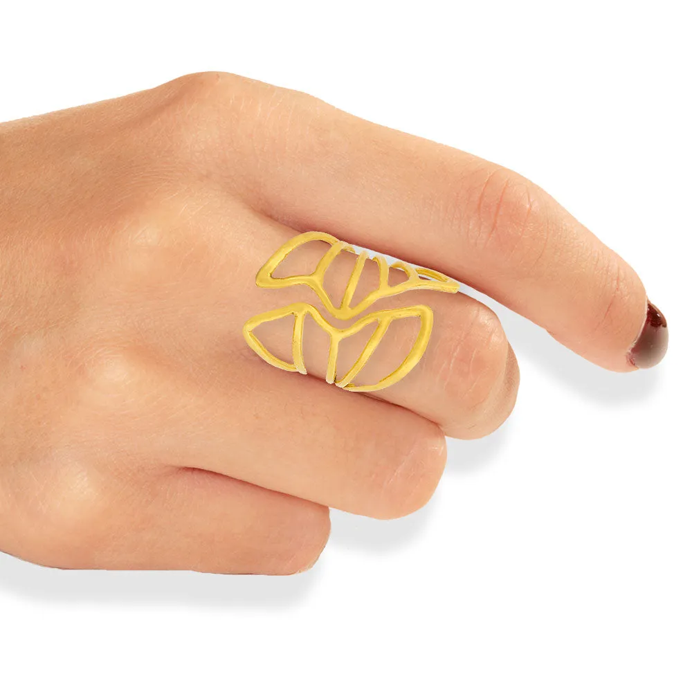 Handmade Gold Plated Ring Athenian Touch