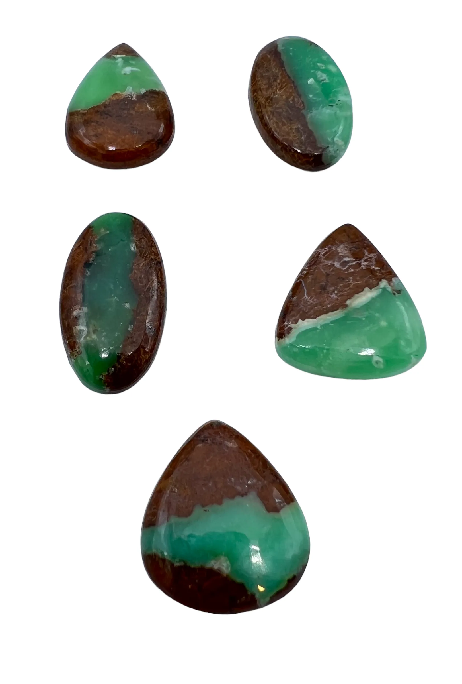 High Quality Chrysoprase Freeform Cabochons (Select One Stone)