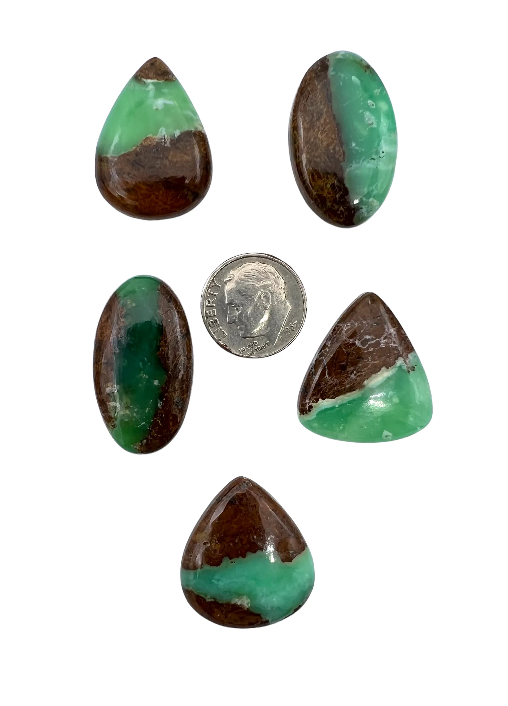 High Quality Chrysoprase Freeform Cabochons (Select One Stone)