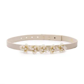 IVORY MATILDA PEARL BELT