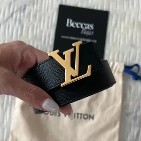 Louis Vuitton LV Initiales 30mm Reversible Leather Belt for Men and Women - Stylish Luxury Accessory