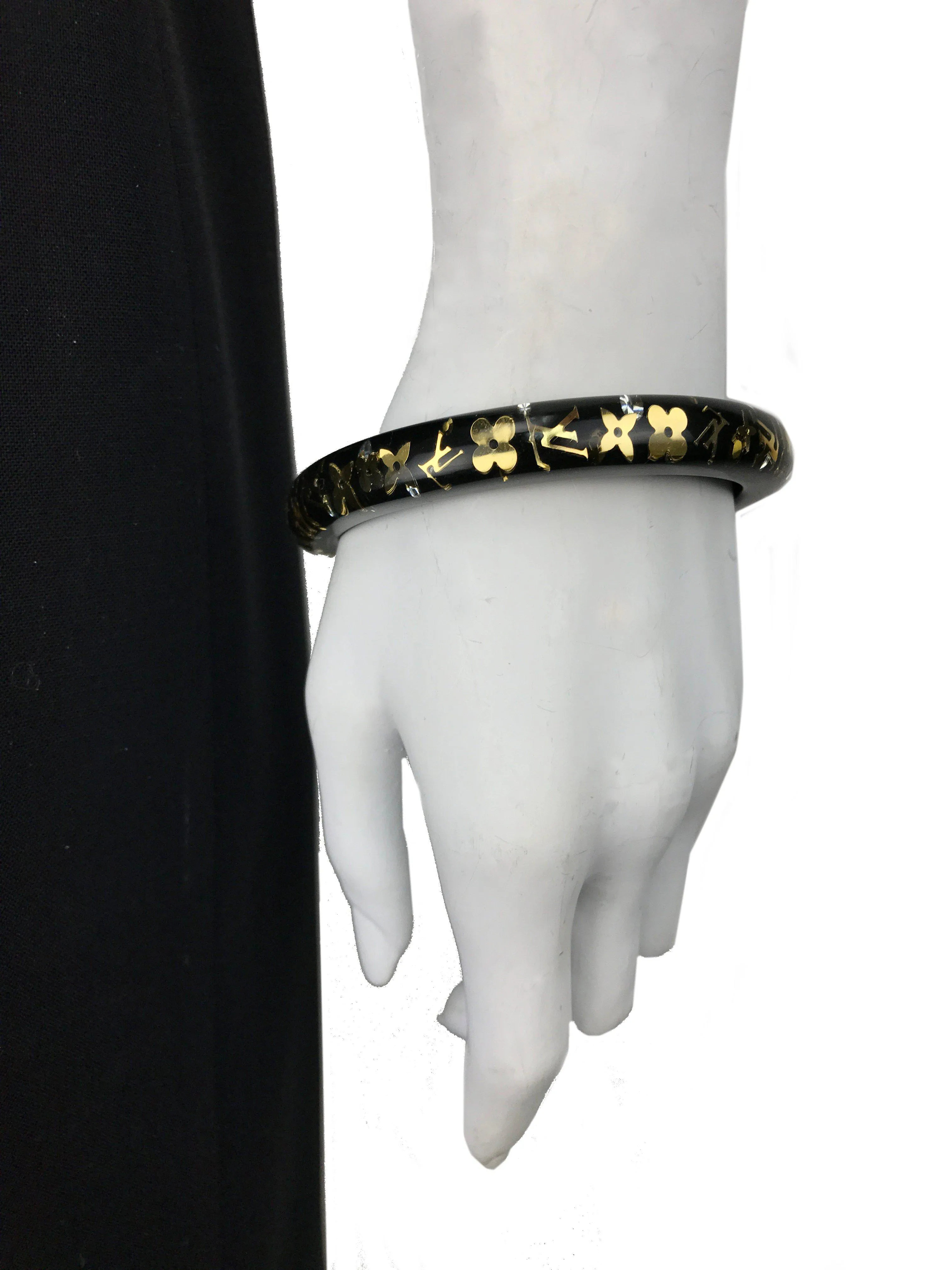 Louis Vuitton Monogram Lucite Inclusion Bracelet