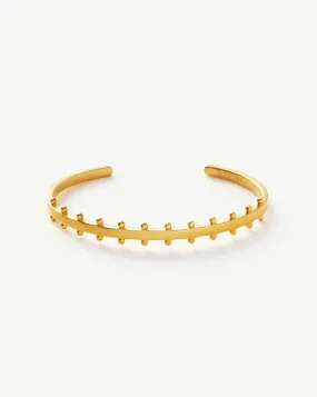 Lucy Williams Armour Cuff | 18ct Gold Plated