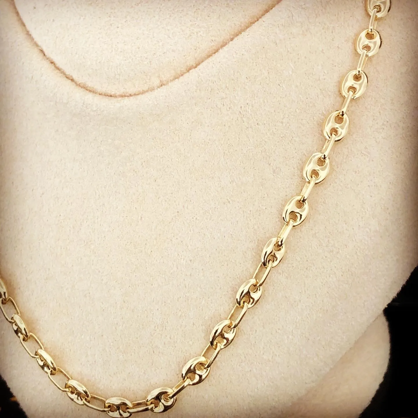 Mini mariners gold chain MC-030