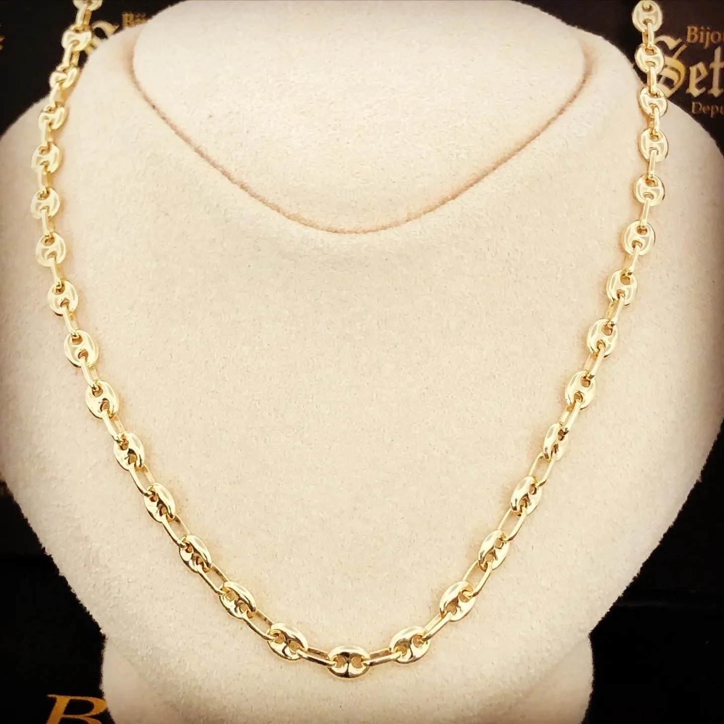 Mini mariners gold chain MC-030