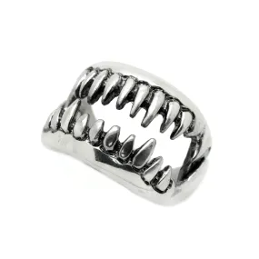 Moving Jaw Unisex Ring Silver 925