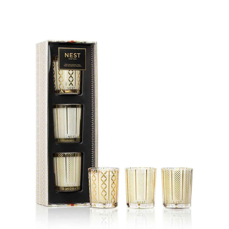 NEST FRAGRANCES | Festive Votive Trio