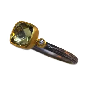 New Kurtulan Lemon Quartz Ring