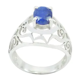 Nubile Gem Indiansapphire 925 Sterling Silver Ring Jewelry Supply Store