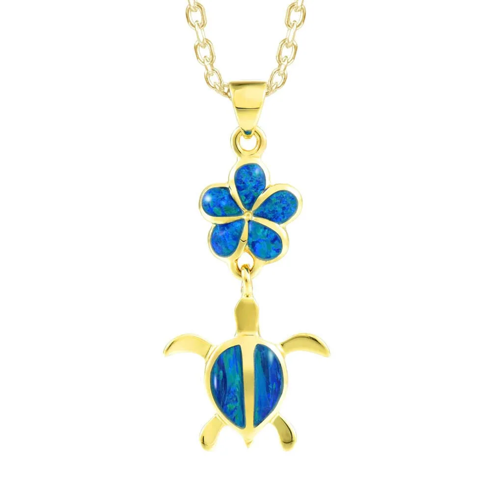 Opal Paradise Honu Pendant