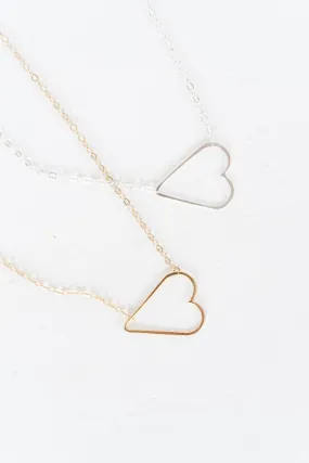 Rise Heart Necklace